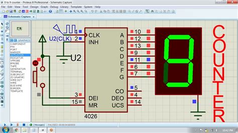 Digital Counter Circuit Design