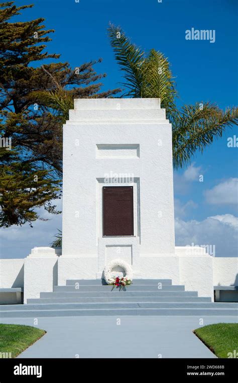 Gettysburg Address monument, Fort Rosecrans National Cemetery, San ...