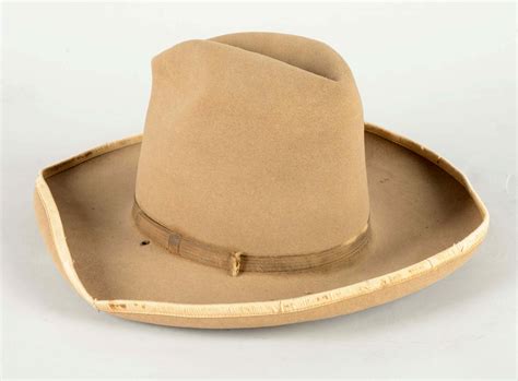 Lot Detail - ANTIQUE COWBOY HAT.