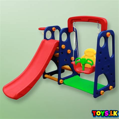 TOY01512 - Outdoor Slide And Swing Play Set For Kids