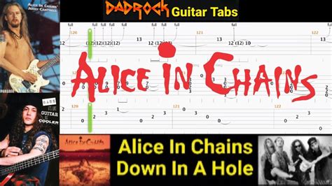 Down In A Hole - Alice In Chains - Guitar + Bass TABS Lesson - YouTube