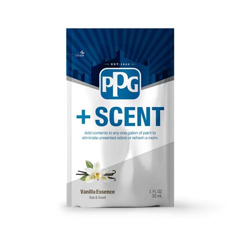 PPG +Scent 1 oz. Vanilla Essence Odor Control Paint Additive (Treats 1 Gal.)-505-01 - The Home Depot