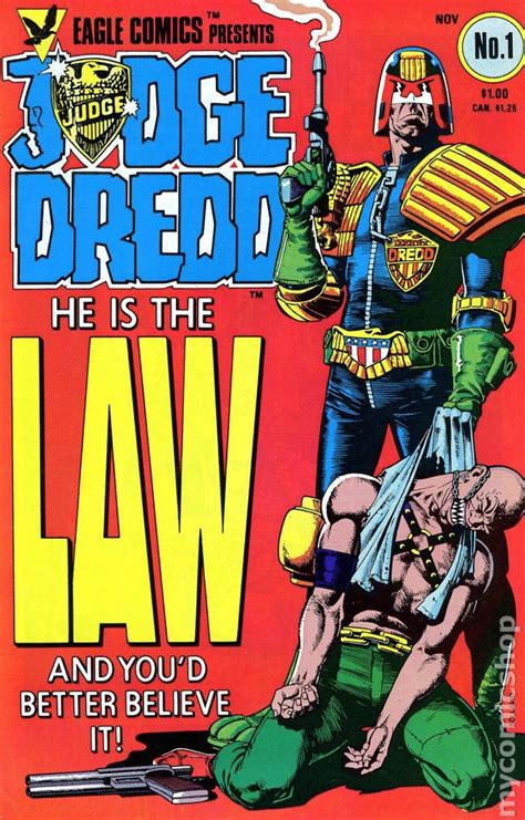 Judge Dredd (1983 Eagle/Quality) comic books