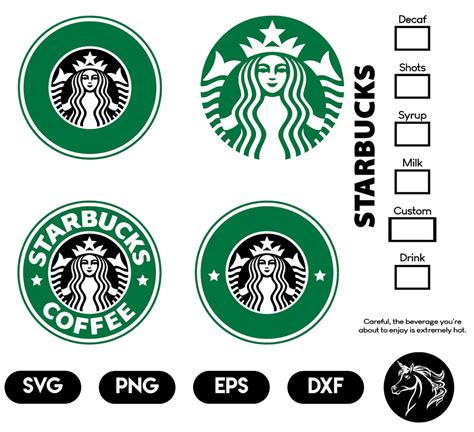 Starbucks Logo SVG Starbucks Coffee Starbucks Option | Etsy | Starbucks ...