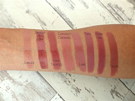 My Most Reached-For Lip Colours ( Swatches) | Lip colors, Color swatch ...