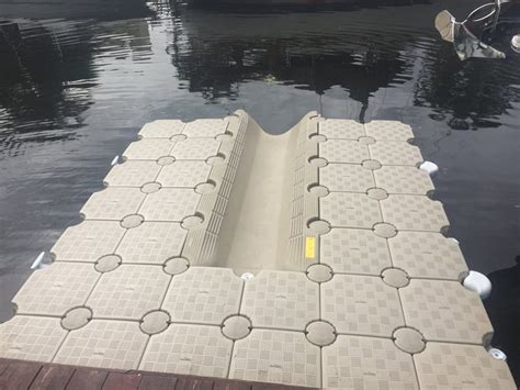 JetSLIDE Deluxe Jet Ski drive-on floating dock - Candock Miami