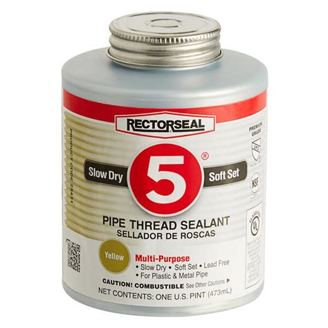 Rectorseal 25431 16 oz. No. 5 Pipe Thread Sealant