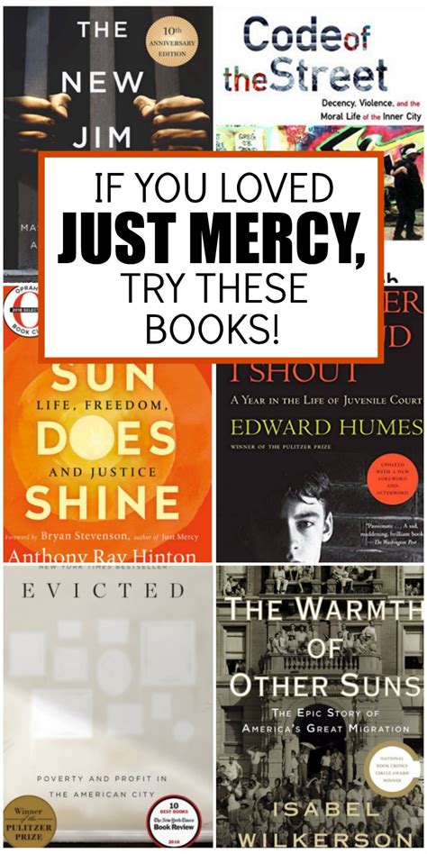 If you liked Just Mercy, here are a few other books you might enjoy ...