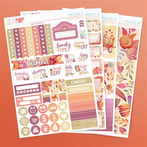 Weekly Sticker Kit Weekly Stickers Full Weekly Kit November - Etsy