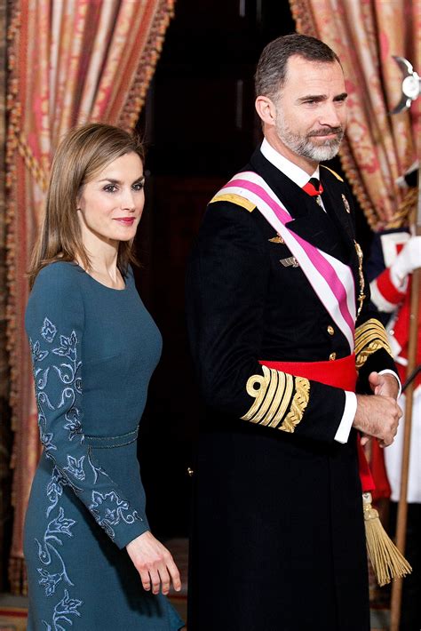 Queen Letizia and King Felipe VI of Spain attended the New Year's | The ...