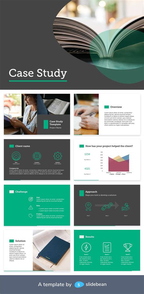 Case Study Powerpoint Template Free