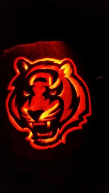 Cincinnati Bengals pumpkin | Pumpkin halloween costume, Pumpkin carving ...