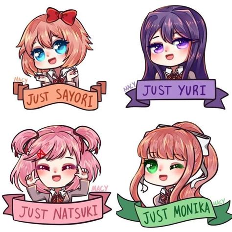 Doki Doki character names | Doki Doki Literature Club! Amino