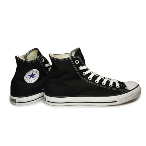 Converse All Star Hi Black White Trainers Sneakers Shoes Mens Womens Size 4 - 12 | eBay