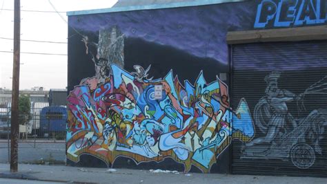 Los Angeles Arts District Graffiti Piece, Graffiti Wall Art, Los ...