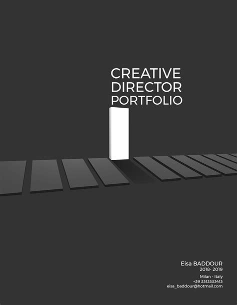 Creative Director Portfolio Template