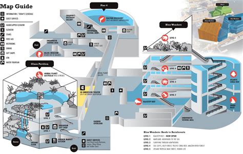 Baltimore National Aquarium map