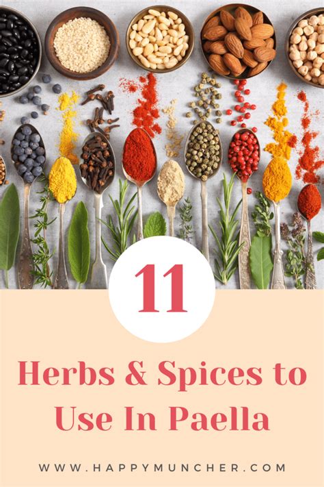 What Herbs and Spices Go in Paella? (11 Herbs & Spices) – Happy Muncher