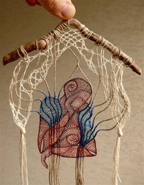 Textile Art Work by Romanian Artist | Upcycle Art