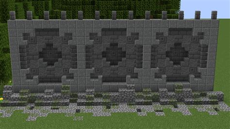 Stone Wall Minecraft - Kenjutaku