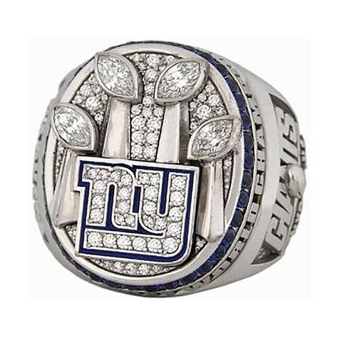 2011 New York Giants Super Bowl XLVI Ring – Gold & Silver Pawn Shop