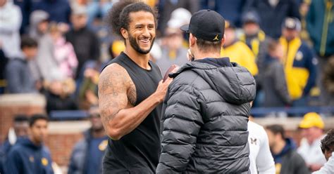 LOOK: Colin Kaepernick gives special shoutout to Jim Harbaugh, Michigan - On3