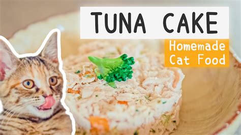 Homemade cat food! 😻 | 🍰 Tuna Cake - YouTube