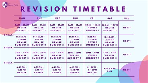 Ultimate Revision Timetable | Revision timetable, Study timetable template, Exam study tips