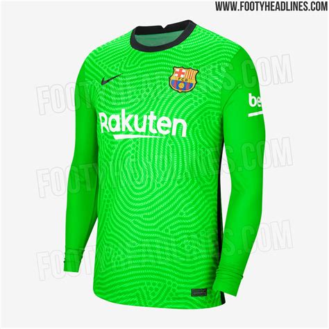 Barcelona 20-21 Goalkeeper Kit Leaked - Footy Headlines