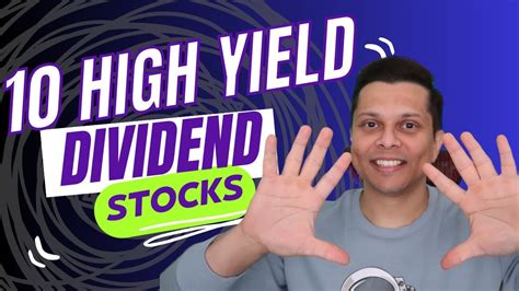 Top 10 High-Yield Dividend Stocks to Supercharge Your Portfolio! - YouTube