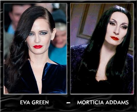 Eva Green looks already like Morticia Addams | Scrolller