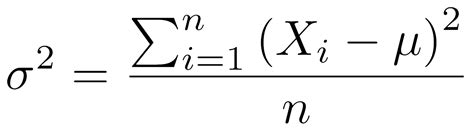 Sample Variance Formula