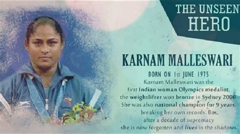 Karnam Malleswari Biography | First Indian Women to win Medal in ...