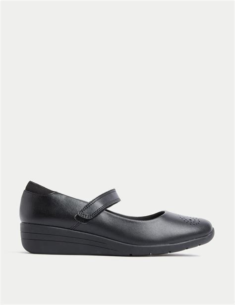 Kids' Leather Mary Jane School Shoes (13 Small - 7 Large) | M&S ...