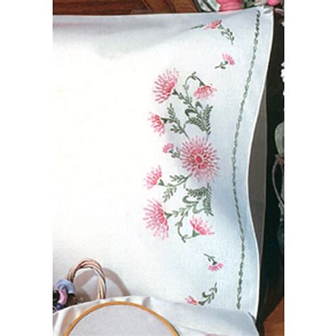 'Gloriosa' Embroidery Pillowcase Kit (Set of 2) - Overstock Shopping ...