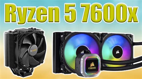 Best CPU Cooler for Ryzen 5 7000 | 7600x, 7600 - YouTube