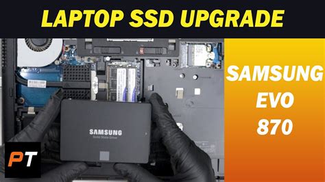 Upgrading your Laptop with a Samsung EVO 870 SATA SSD - YouTube