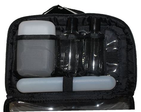 Travel Skincare Set - 2-In-1 Shower Bag Included