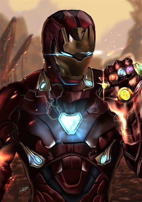 Iron Man Infinity Stones Wallpapers - Top Free Iron Man Infinity Stones ...