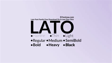 Lato Free Font Family Downloads On This Device Windows - PELAJARAN