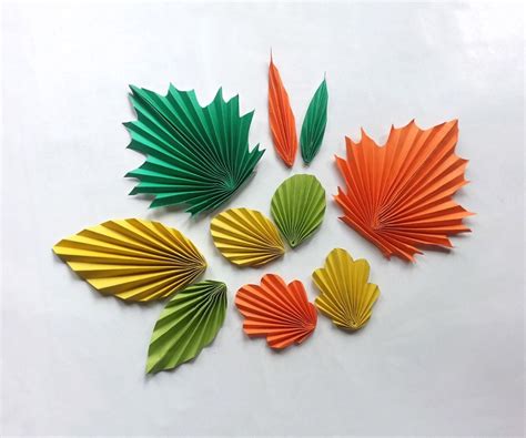 DIY Paper Leaves (Pattern Trick!) : 9 Steps (with Pictures) - Instructables