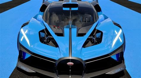 Bugatti Bolide - a racing supercar with 1,825 hp and a speed of 311 mph