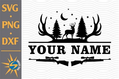 Deer Hunting SVG, PNG, DXF Digital Files (2449645)