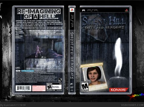 Silent Hill Shattered Memories PSP Box Art Cover by Xupmatoih