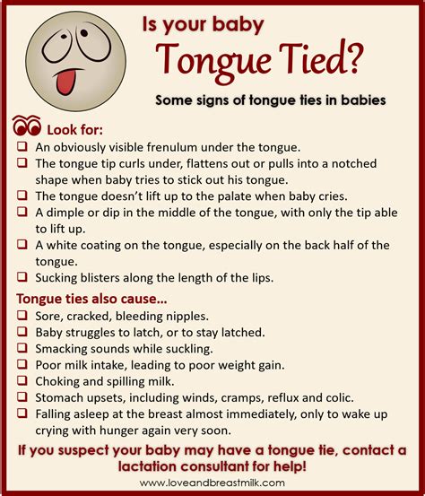 Tongue Tie and Breastfeeding - Love and Breast Milk