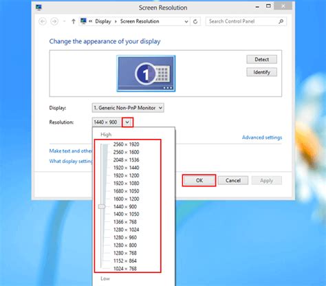 Steps to Adjust Screen Resolution in Win 10, 8, 8.1, 7