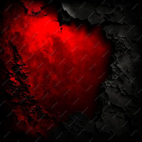 Premium AI Image | Old paper texture black and blood red background