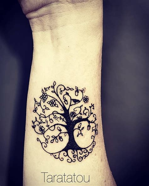 Taratatou tattoo tatouage mimi arbredevie arbre Arbre de vie ...