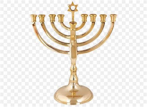 Menorah Hanukkah Judaism Candle Jewish Ceremonial Art, PNG, 494x600px, Menorah, Brass, Candle ...