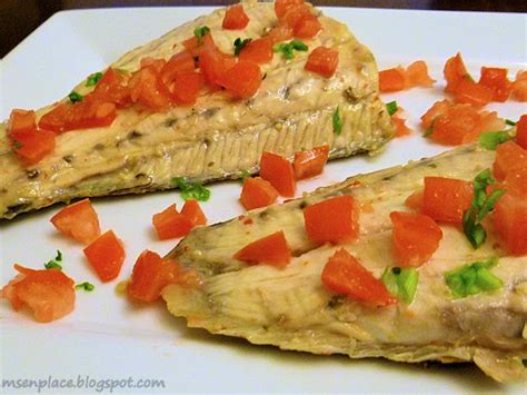 Ms. enPlace: On the Half Shell {Italian Marinated Grilled Redfish}